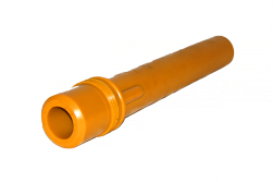 PolyTAN shaped part  nozzle with thread, Polyurethane