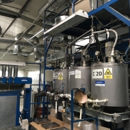 POLYplasty production hall equipment